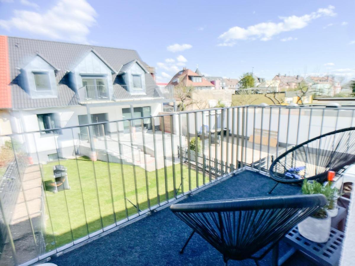 M-Style 02 Apartment Mit Balkon 24H Self-Check-In, Free Parking, Netflix Nürnberg Exteriör bild